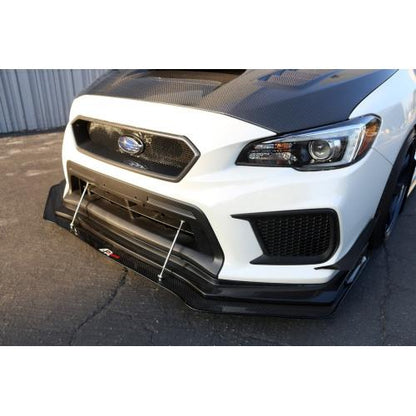 APR 18 - 21 WRX/STI Performance Carbon Fiber Front Splitter w/ APR Lip | CW - 801806 - JDMuscleFront Wind SplitterCW-801806