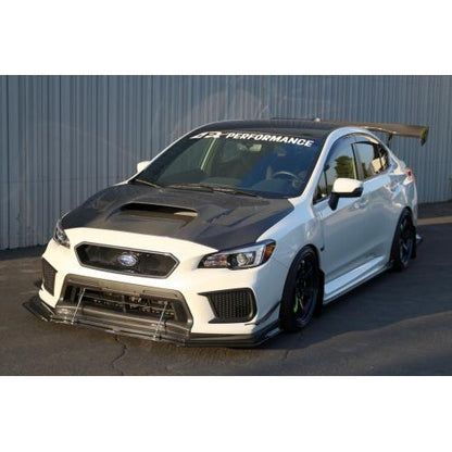 APR 18 - 21 WRX/STI Performance Carbon Fiber Front Splitter w/ APR Lip | CW - 801806 - JDMuscleFront Wind SplitterCW-801806