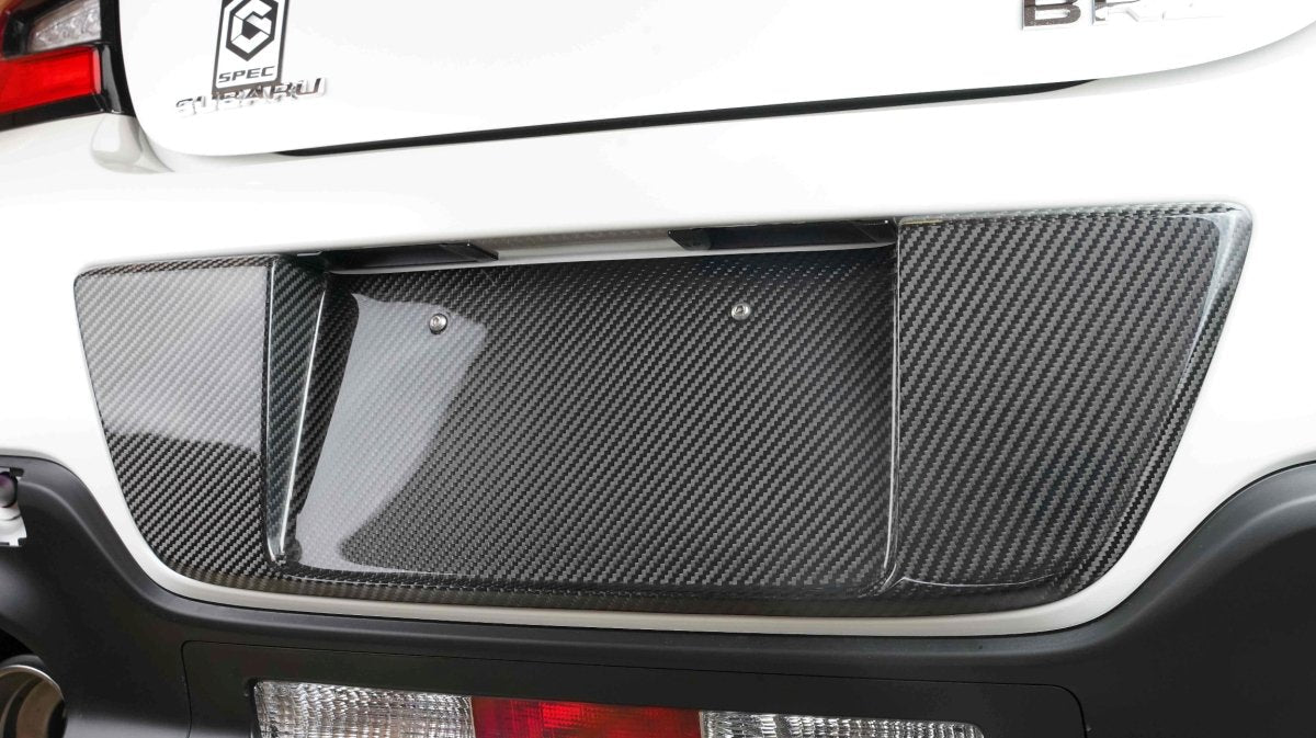 APR 22 - 23 BRZ / GR86 Carbon Fiber License Plate Backing | CBX - GRBRZLIC - JDMuscleLicense Plate FramesCBX-GRBRZLIC