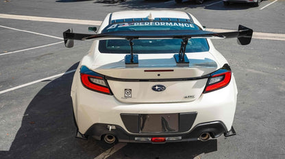 APR 22 - 23 BRZ / GR86 GTC - 300 Carbon Fiber Rear Wing w/ Deck 61in | AS - 106185 - JDMuscleSpoilers and WingsAS-106185