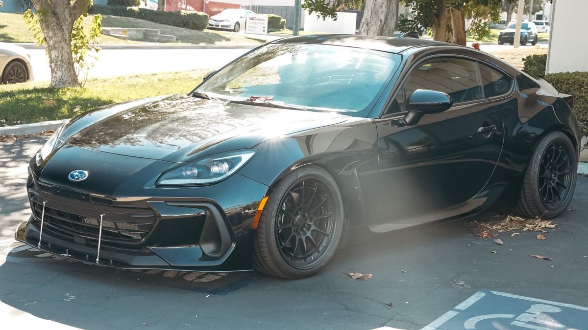 APR Performance 22 - 23 BRZ Carbon Fiber Front Wind Splitter w/ Rods | CW - 822026 - JDMuscleFront Wind SplitterCW-822026