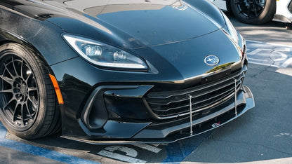 APR Performance 22 - 23 BRZ Carbon Fiber Front Wind Splitter w/ Rods | CW - 822026 - JDMuscleFront Wind SplitterCW-822026