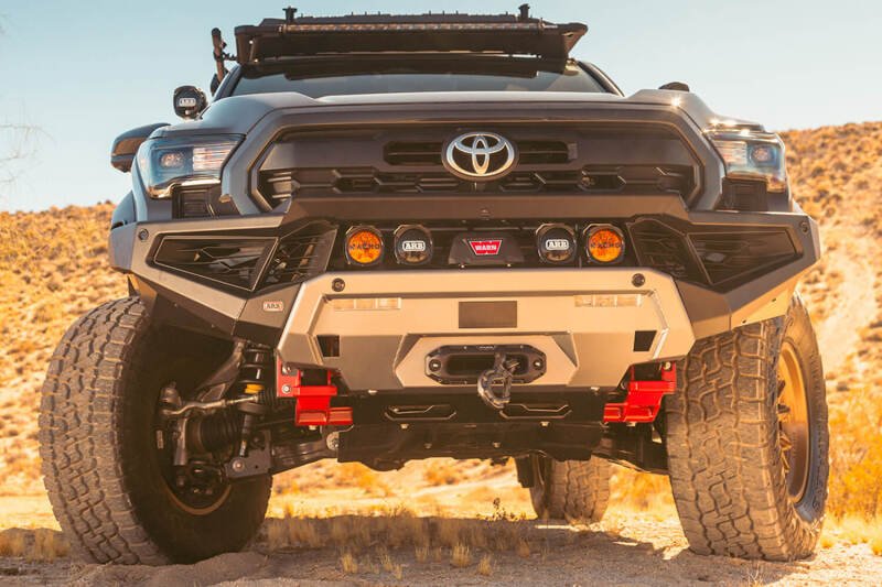 ARB 2024+ Toyota Tacoma Zenith Winch Bar - TXT Black - JDMuscleSPKarb3423210
