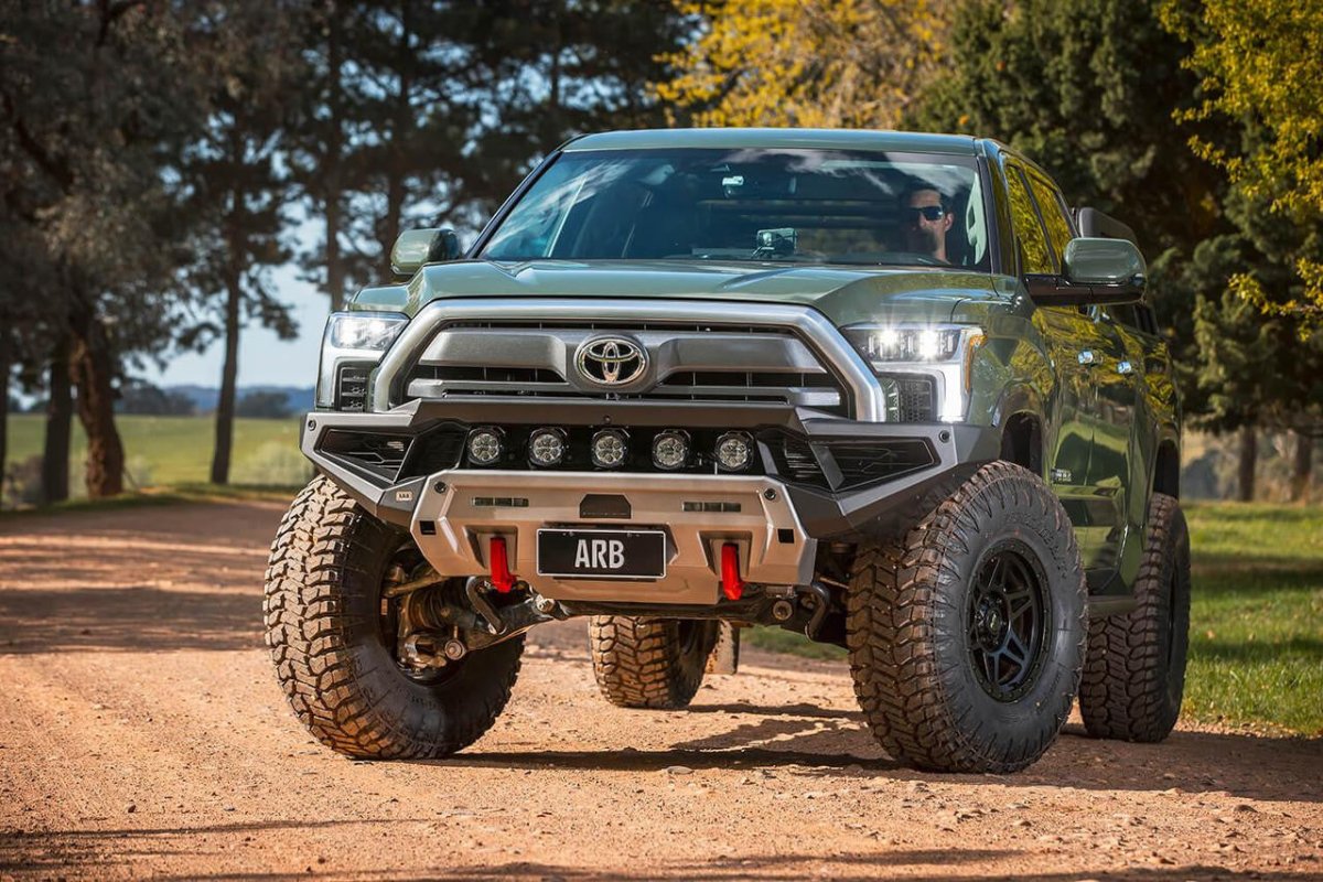 ARB [22+ Toyota Tundra] Zenith Front Bumper Bundle with Integrated Winch and Recovery Points arb3415260B - JDMuscleBumpers832807G