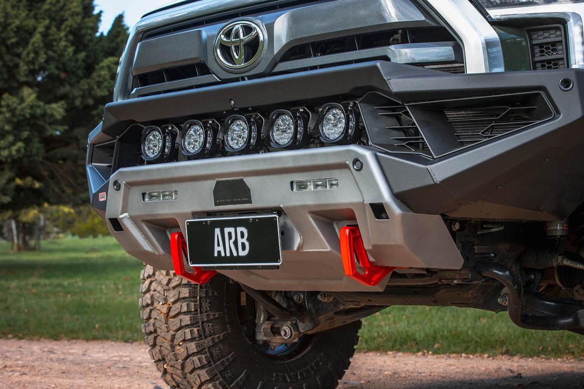 ARB [22+ Toyota Tundra] Zenith Front Bumper Bundle with Integrated Winch and Recovery Points arb3415260B - JDMuscleBumpers832807G