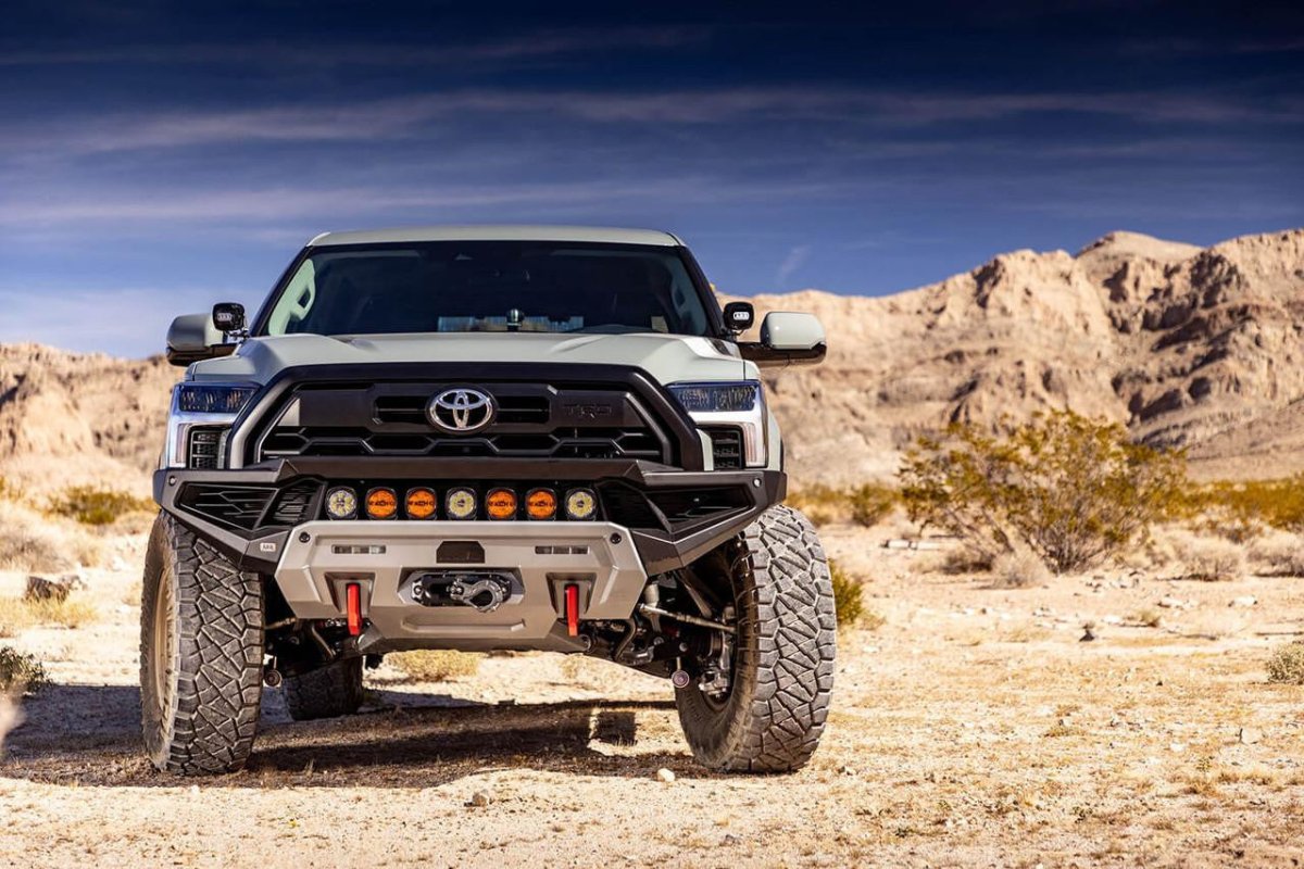 ARB [22+ Toyota Tundra] Zenith Front Bumper Bundle with Integrated Winch and Recovery Points arb3415260B - JDMuscleBumpers832807G