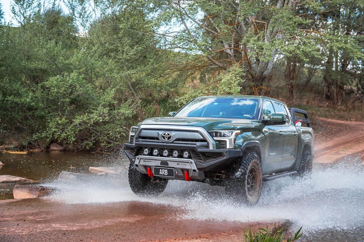 ARB [22+ Toyota Tundra] Zenith Front Bumper Bundle with Integrated Winch and Recovery Points arb3415260B - JDMuscleBumpers832807G