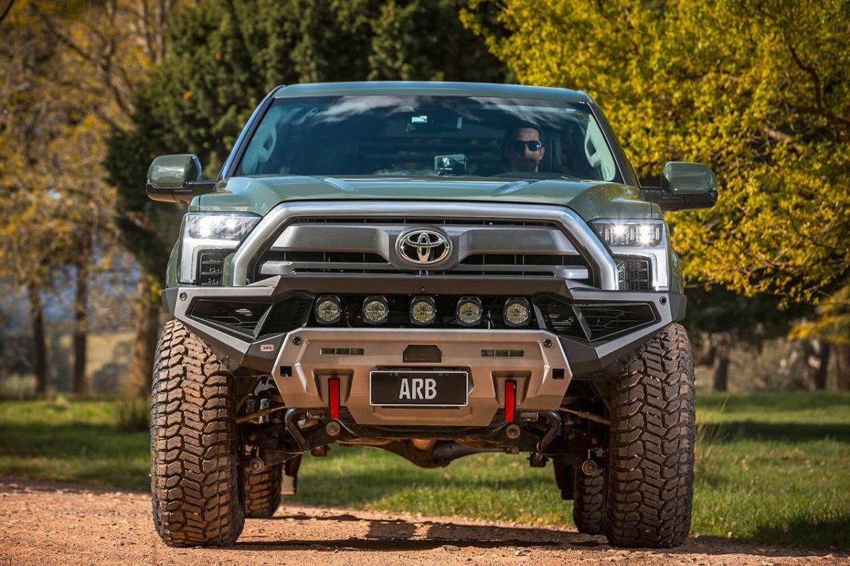 ARB [22+ Toyota Tundra] Zenith Front Bumper Bundle with Integrated Winch and Recovery Points arb3415260B - JDMuscleBumpers832807G