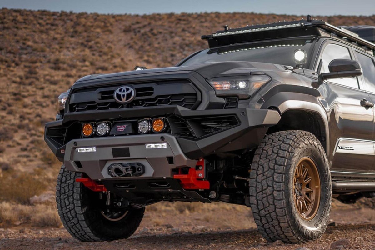 ARB [24+ Toyota Tacoma] Zenith Winch Bumper Kit w/ Bash Plate | 3423210B - JDMuscleBumper Guards / Light Barsarb3423210B
