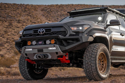 ARB [24+ Toyota Tacoma] Zenith Winch Bumper Kit w/ Bash Plate | 3423210B - JDMuscleBumper Guards / Light Barsarb3423210B