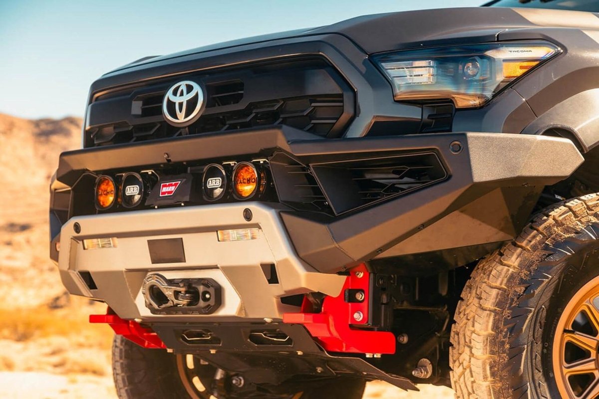ARB [24+ Toyota Tacoma] Zenith Winch Bumper Kit w/ Bash Plate | 3423210B - JDMuscleBumper Guards / Light Barsarb3423210B