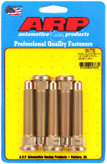 ARP 2015+ Ford Mustang GT M14 1/2 Inch Over Stock Length Wheel Stud Kit | arp100 - 7732 - JDMuscleSPK95153