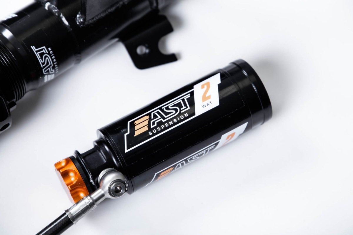 AST [15 - 21 WRX/STI] 5200 Series 2 - Way Coilovers w/ External Reservoirs | RIV - S6211S - JDMuscleCoiloversastRIV-S6211S