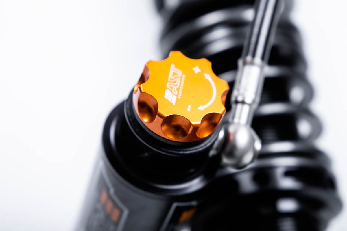 AST [15 - 21 WRX/STI] 5200 Series 2 - Way Coilovers w/ External Reservoirs | RIV - S6211S - JDMuscleCoiloversastRIV-S6211S