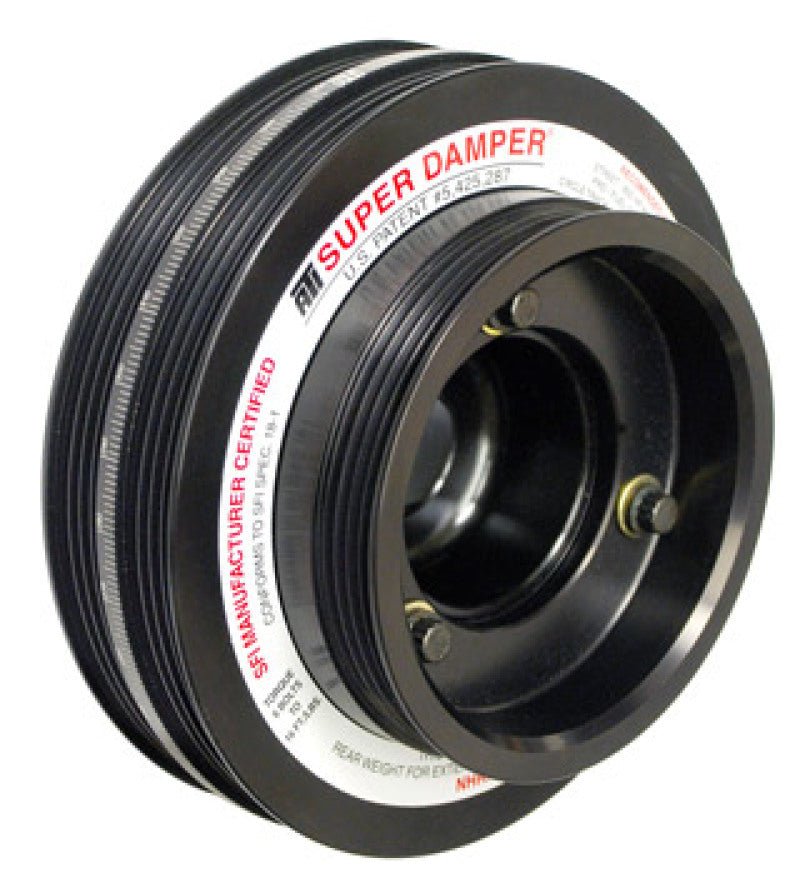 ATI [03-09 350Z] VQ35 Street Harmonic Damper - Aluminum, 6/4 Groove, 2-Ring - JDMusclePulleysappATI918588