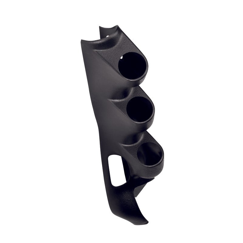 AutoMeter 05 - 09 Chevrolet Corvette Black Triple Pillar Mounting Solution with 2 - 1/16" Gauge Integration | atm12195 - JDMuscleSPK251658