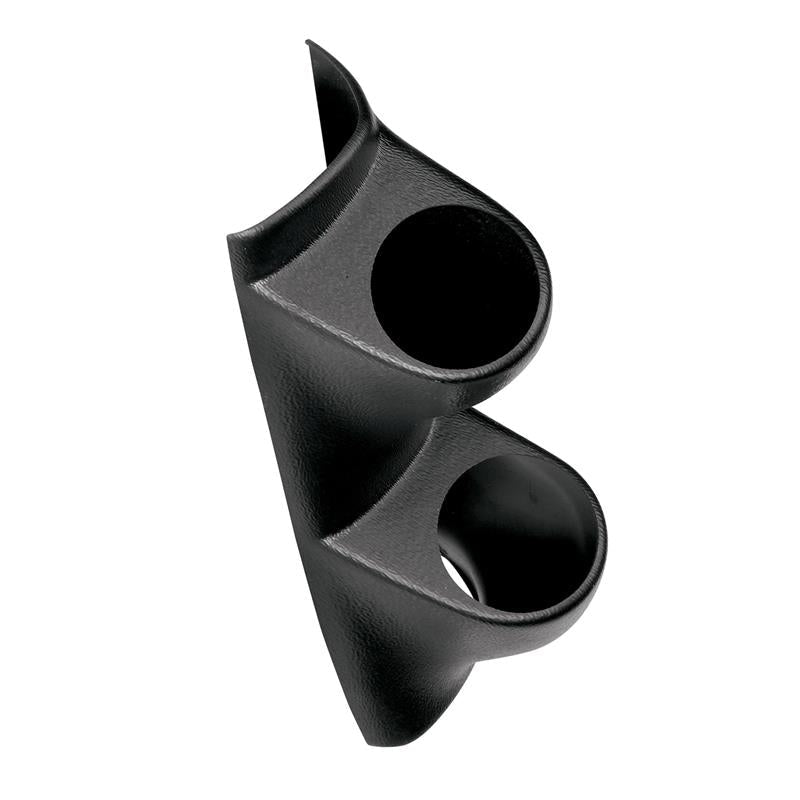 AutoMeter 79 - 93 Ford Mustang Dual 2 - 1/16 Inch Black Gauge Pod | atm10100 - JDMuscleSPK20665