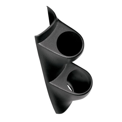 AutoMeter 79 - 93 Ford Mustang Dual 2 - 1/16 Inch Black Gauge Pod | atm10100 - JDMuscleSPK20665