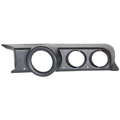 AutoMeter 87 - 93 Ford Mustang Fox Body Dash Top Triple 5 - inch Pedestal Tachometer with Dual 2 - 5/8 Inch Gauges | atm49102 - JDMuscleSPK124257