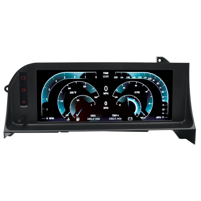 Autometer 87 - 93 Ford Mustang Fox Body Digital Instrument Display Color LCD - JDMuscleShop the look 2atm7007