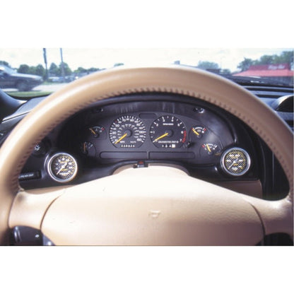 AutoMeter 94 - 00 Ford Mustang 52mm Black Dual Instrument Cluster Bezel | atm10003 - JDMuscleSPK271566