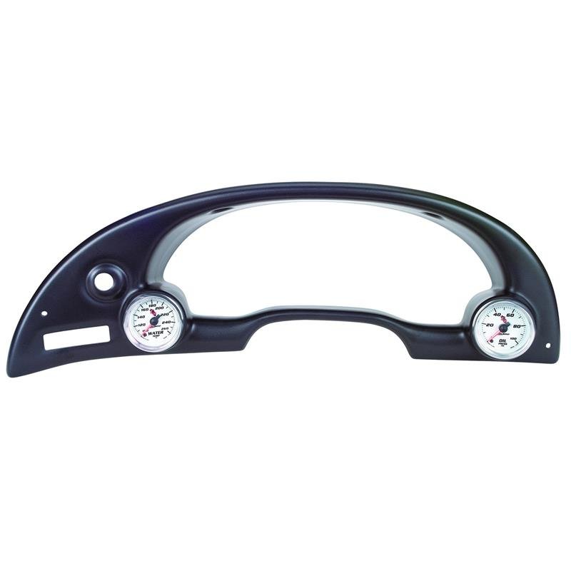 AutoMeter 94 - 00 Ford Mustang 52mm Black Dual Instrument Cluster Bezel | atm10003 - JDMuscleSPK271566