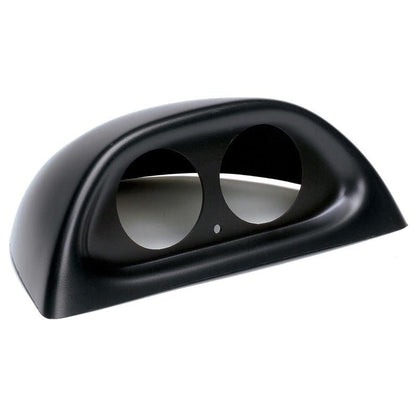 AutoMeter 94 - 04 Ford Mustang 52mm Black Dual Dash Pod for 2 - 1/16" Gauges | atm10001 - JDMuscleSPK271565