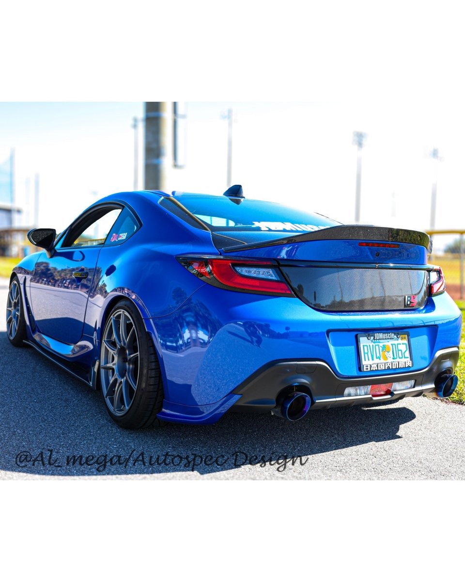 Autospec Design [22+ BRZ/GR86 ZC8] Rear Spats - JDMuscleRear LipsASD-GT-RS1Polyurethane (Unpainted)