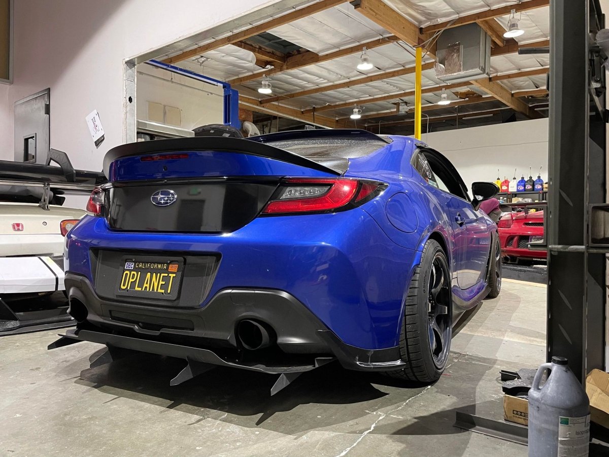 Autospec Design [22+ BRZ/GR86 ZC8] Rear Spats - JDMuscleRear LipsASD-GT-RS1Polyurethane (Unpainted)