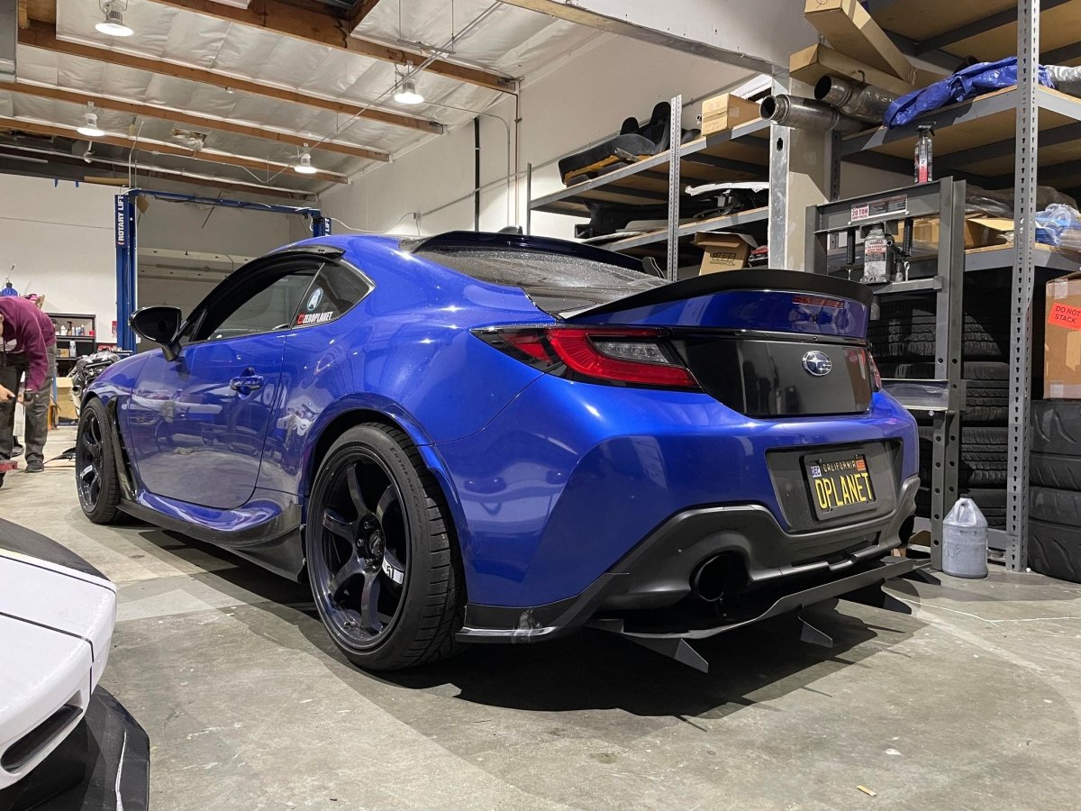 Autospec Design [22+ BRZ/GR86 ZC8] Rear Spats - JDMuscleRear LipsASD-GT-RS1Polyurethane (Unpainted)