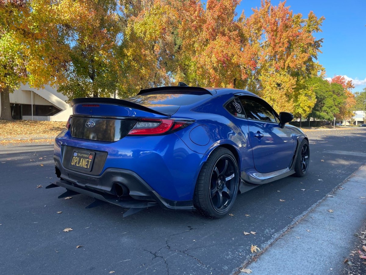 Autospec Design [22+ BRZ/GR86 ZC8] Rear Spats - JDMuscleRear LipsASD-GT-RS1Polyurethane (Unpainted)