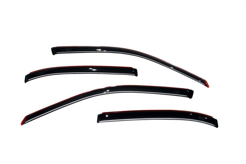 AVS [02-05 Civic] Ventvisor In-Channel Front & Rear Window Deflectors, 4-Piece - Smoke - JDMuscleWindow Deflectorsavs194213