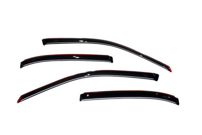 AVS [02-05 Civic] Ventvisor In-Channel Front & Rear Window Deflectors, 4-Piece - Smoke - JDMuscleWindow Deflectorsavs194213