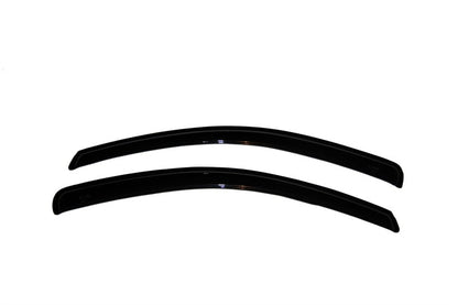 AVS 05 - 09 Ford Mustang Outside Mount Smoke Ventvisor Side Window Deflectors | avs92513 - JDMuscleSPK157009