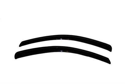 AVS 05 - 09 Ford Mustang Outside Mount Smoke Ventvisor Side Window Deflectors | avs92513 - JDMuscleSPK157009