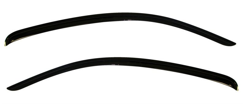 AVS 12 - 14 Ford Mustang Ventvisor Outside Mount Window Deflectors 2pc - Smoke | avs92024 - JDMuscleSPK157026