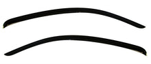 AVS 12 - 14 Ford Mustang Ventvisor Outside Mount Window Deflectors 2pc - Smoke | avs92024 - JDMuscleSPK157026