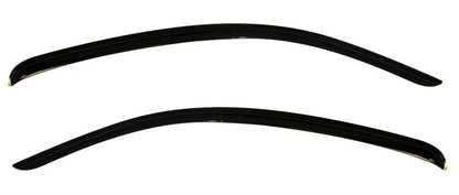 AVS 12 - 14 Ford Mustang Ventvisor Outside Mount Window Deflectors 2pc - Smoke | avs92024 - JDMuscleSPK157026