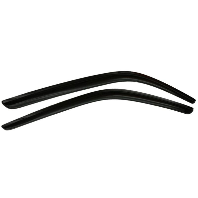 AVS 15 - 18 Ford Mustang Ventvisor Outside Mount Window Deflectors 2pc - Smoke | avs92359 - JDMuscleSPK157032