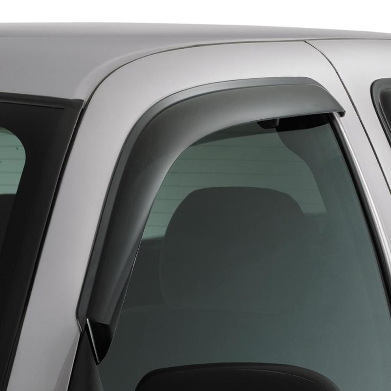 AVS 15 - 18 Ford Mustang Ventvisor Outside Mount Window Deflectors 2pc - Smoke | avs92359 - JDMuscleSPK157032