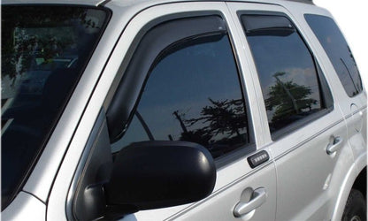 AVS 17 - 22 Mazda CX - 5 In - Channel Ventvisor Front & Rear Window Deflectors 4pc - Smoke - JDMuscleNon - Categorizedavs194702