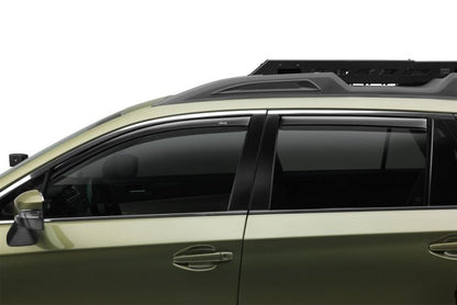 AVS 19 - 24 Subaru Ascent In - Channel Ventvisor Set - Smoke Finish - JDMuscleSPK795401