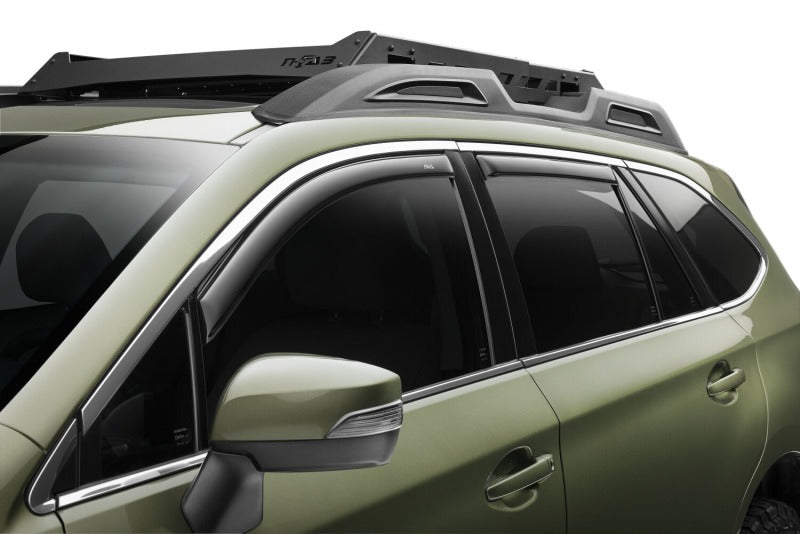 AVS 19 - 24 Subaru Ascent In - Channel Ventvisor Set - Smoke Finish - JDMuscleSPK795401