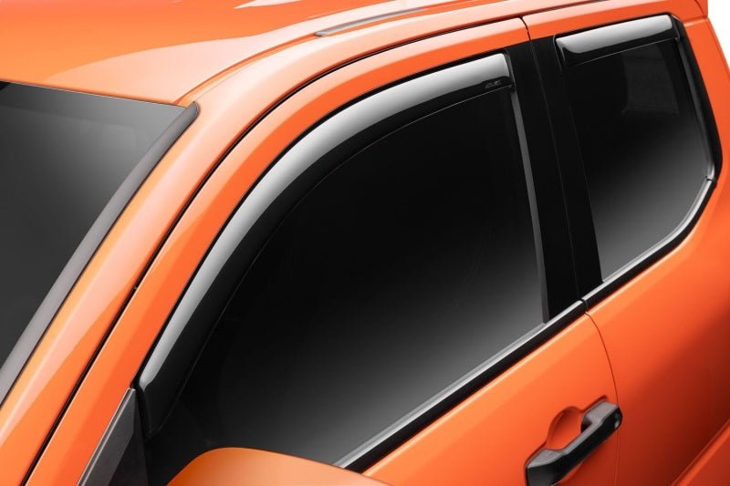 AVS 2024+ Toyota Tacoma In - Channel Ventvisors 4pc - Smoke | avs194270 - JDMuscleSPK752688