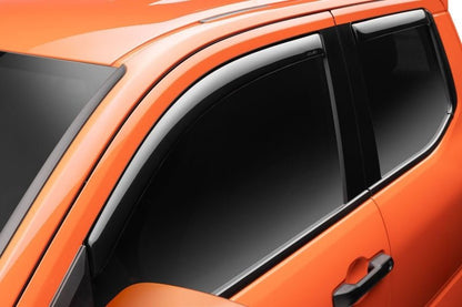 AVS 2024+ Toyota Tacoma In - Channel Ventvisors 4pc - Smoke | avs194270 - JDMuscleSPK752688