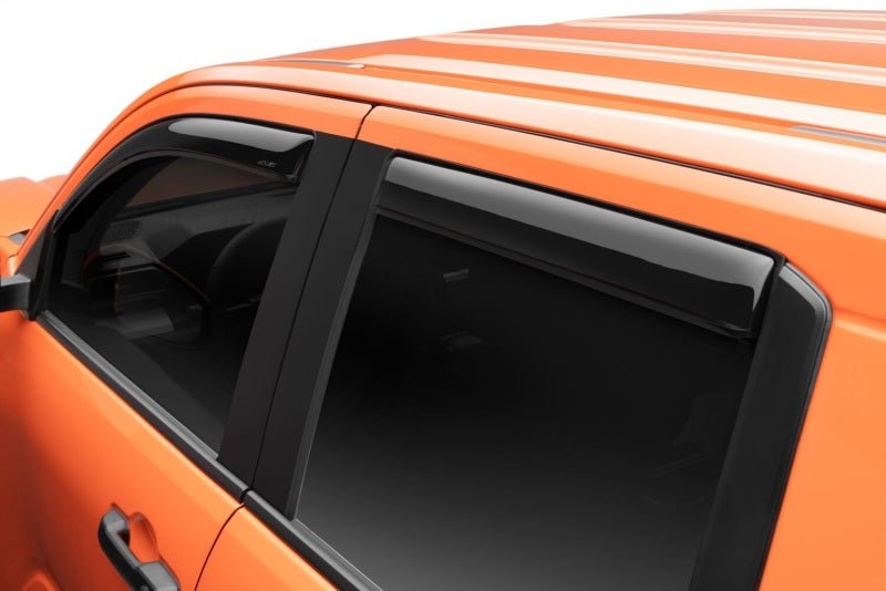 AVS 2024+ Toyota Tacoma In - Channel Ventvisors 4pc - Smoke | avs194270 - JDMuscleSPK752688