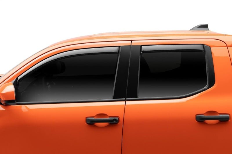 AVS 2024+ Toyota Tacoma In - Channel Ventvisors 4pc - Smoke | avs194270 - JDMuscleSPK752688