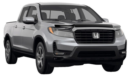 AVS 21 - 22 Honda Ridgeline / 2022 Honda Passport Aeroskin Low Profile Hood Shield - Smoke - JDMuscleNon - Categorizedavs322202