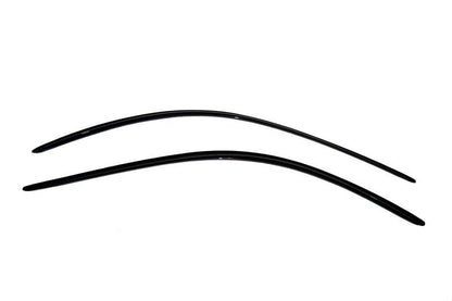 AVS 94 - 04 Ford Mustang Ventvisor Outside Mount Window Deflectors 2pc – Smoke | avs92514 - JDMuscleSPK157120