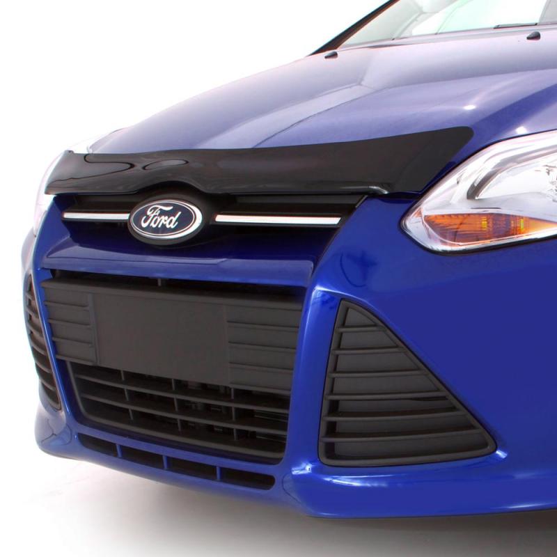 AVS Carflector Low Profile Hood Shield for 2001 - 2004 Ford Mustang, Smoke | avs20520 - JDMuscleSPK155630
